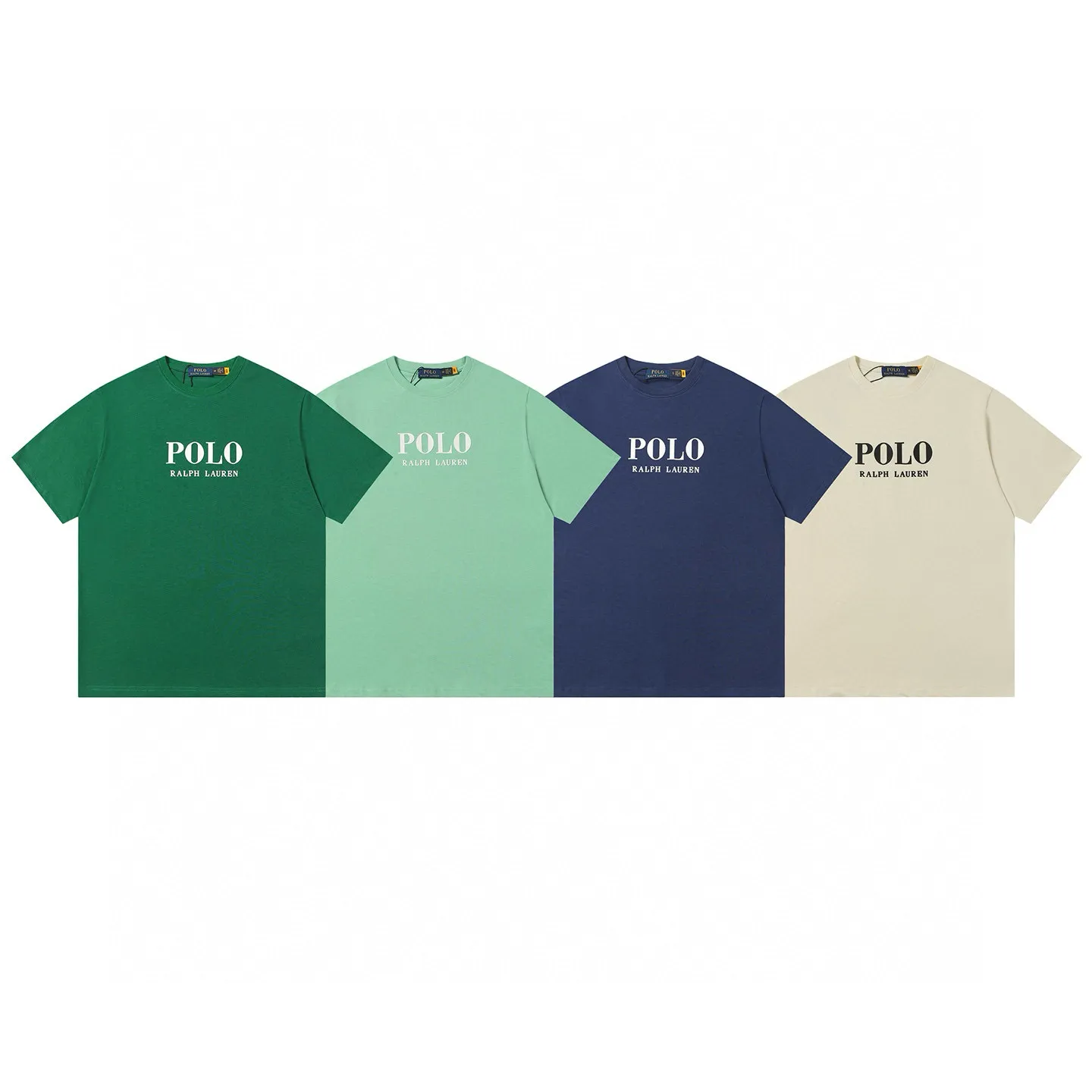 P126 Style number: 508 Ralph Lauren/Ralph Lauren 25ss new summer 3D silicone Polo embossed round neck T-shirt. The main logo on the neck has a QR code mark, which can be scanned for verification. It uses 3D silicone three-dimensional English letter logo embossing to distinguish low-low products on the market. 32 counts, 240g hydrophilic toner, 100% cotton fabric, comfortable and soft, highly breathable, focusing on high-end cost-effectiveness, needless to say good quality. Available in a variety of colors, both boys and girls can try this genderless style, giving them a yuppie tone in no time. Immerse yourself in your leisurely style, and have your own style in retro. Natural, vivid and very French romantic feelings, perfectly integrating youthful atmosphere and trend. Color: off-white, navy blue, dark green, light green Size: S-xL S Shoulder width 44 Bust 104 Sleeve length 23 Clothing length 72 M Shoulder width 45 Bust 108 Sleeve length 24 Clothing length 74 L Shoulder width 46 Bust 112 Sleeve length 25 Clothing length 76 xL Shoulder width 47 Bust 116 Sleeve length 26 Clothing length 78